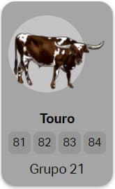 Touro - Grupo 21 do Jogo do Bicho